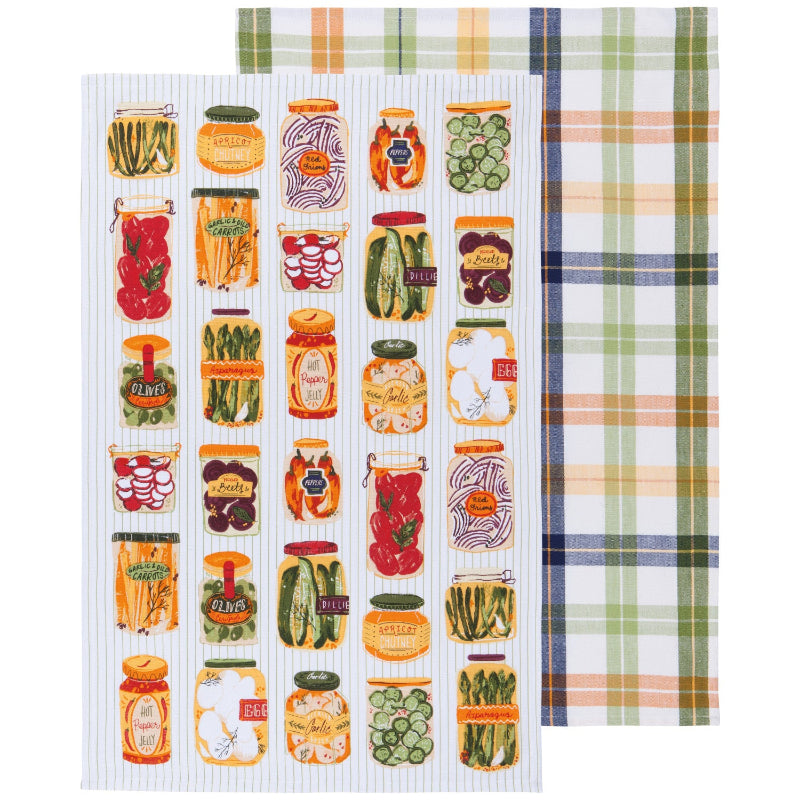 Pickling Tea Towel, Set of 2