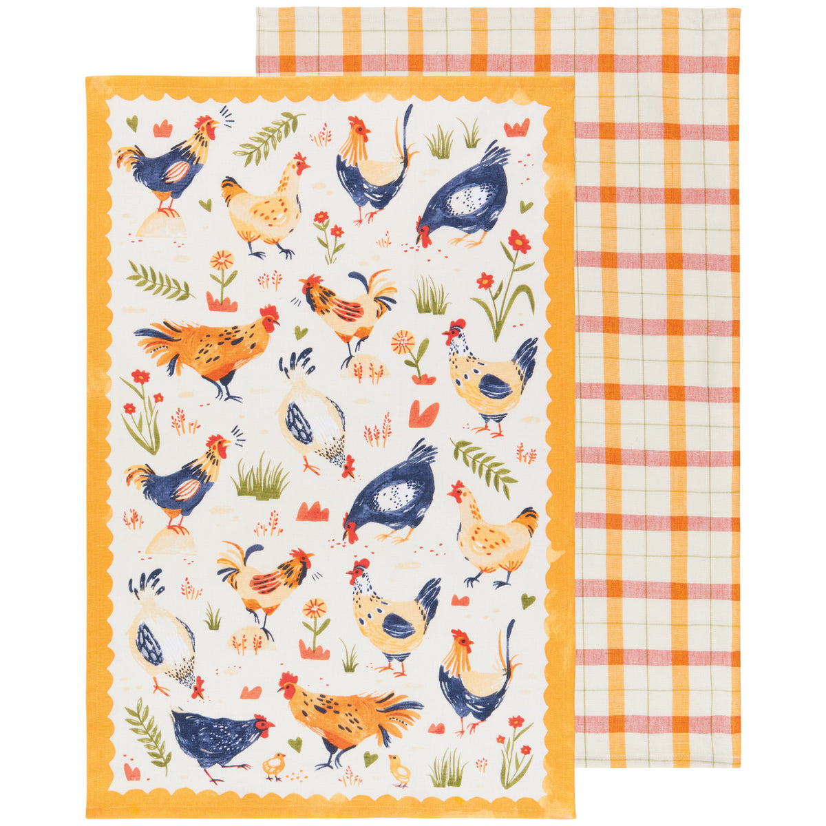 Free Range Dishtowels, Set of 2