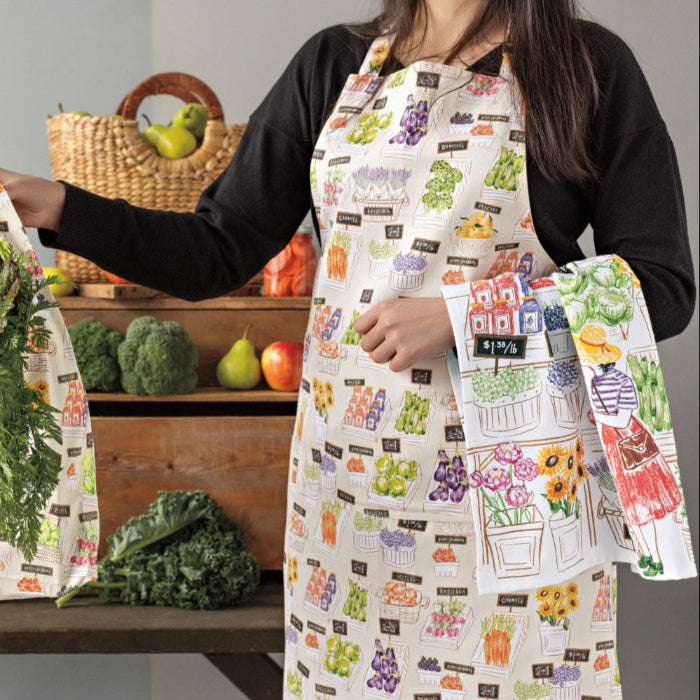 Locally Grown Printed Dishtowel