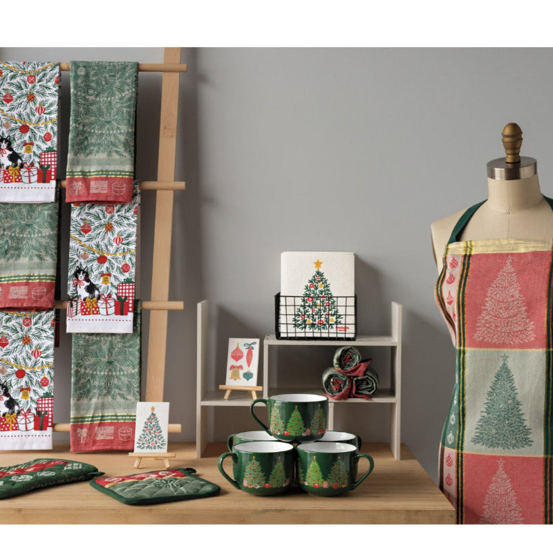 Festive Fir Christmas Dishtowel