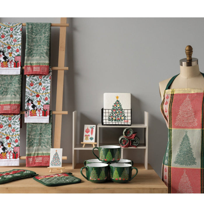 Festive Fir Christmas Dishtowel