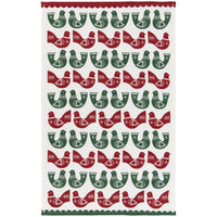 Folk Forest Christmas Dishtowels