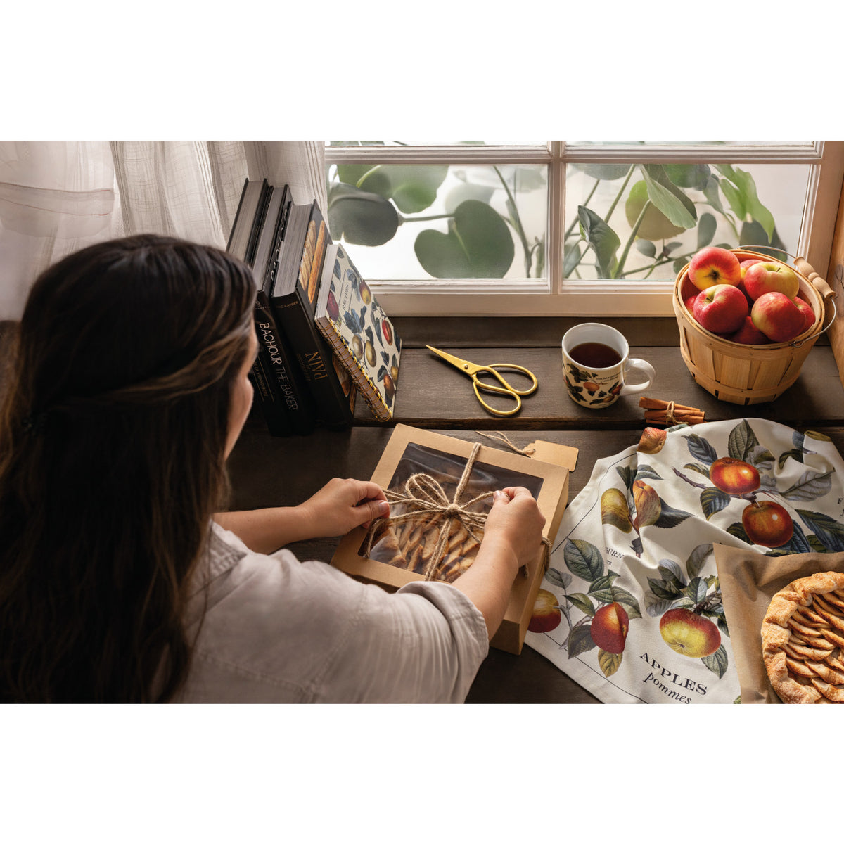 Apple Orchard Dishtowel