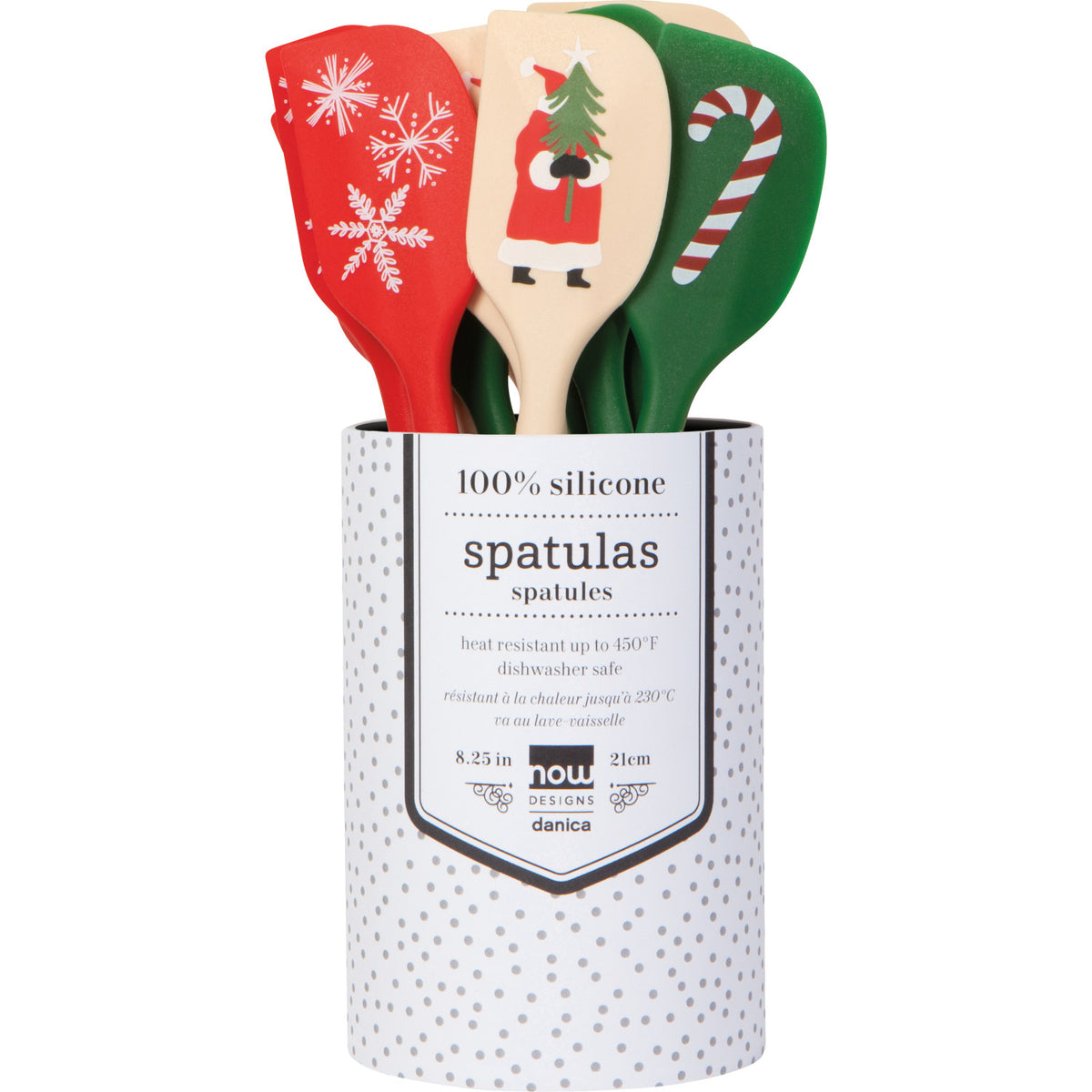 Holiday Cheer Christmas Mini Spatula Assorted Design
