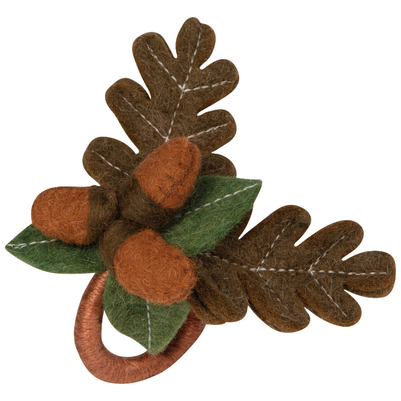 Oak and Acorn Napkin Ring