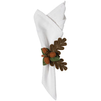 Oak and Acorn Napkin Ring