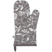 Pomegranate Spruce Oven Mitt