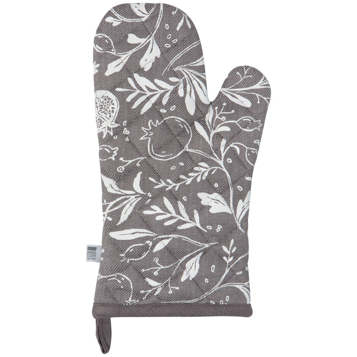 Pomegranate Spruce Oven Mitt