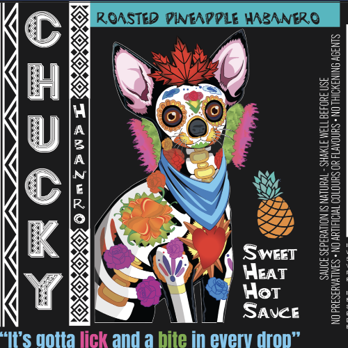 Chucky Roasted Pineapple Habanero Hot Sauce