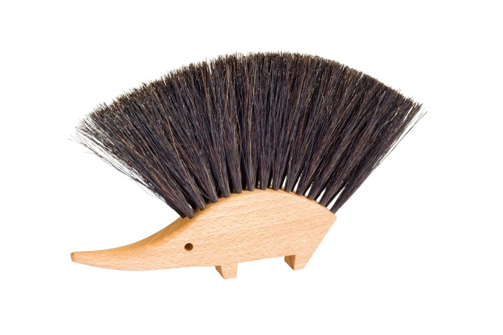 Hedgehog Table Brush