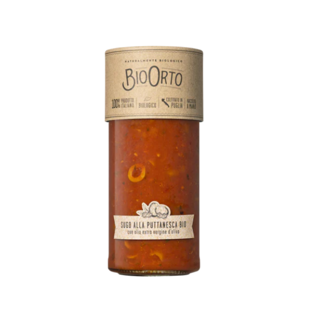BioOrto Organic Puttanesca Tomato Sauce