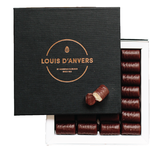 Louis D'Anvers Chocolate Marzipan Pralines