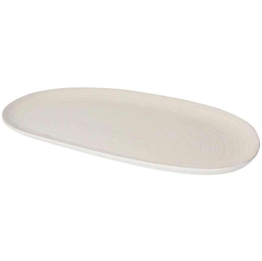 15in Oval Platter - Aquarius Oyster