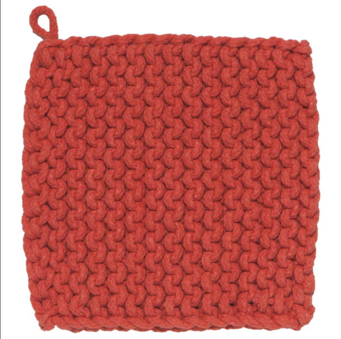 Knit Pot Holders, Various