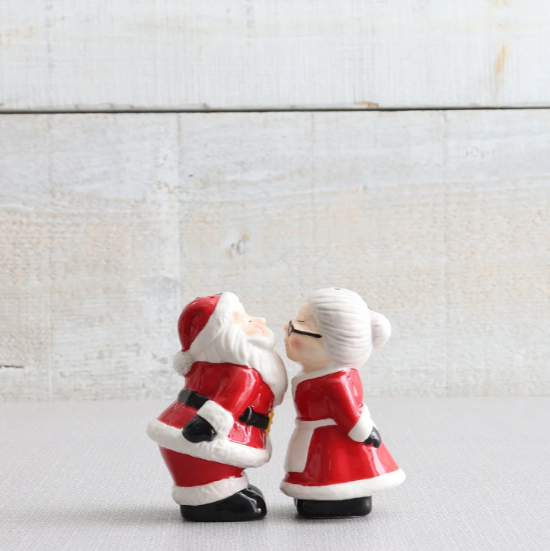 Mr and Mrs Claus Salt & Pepper Set