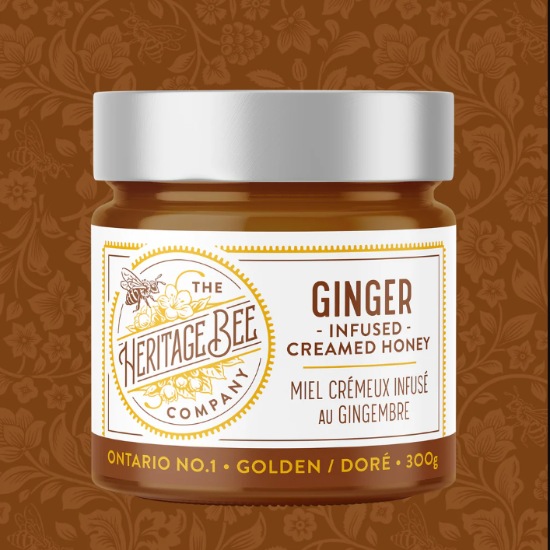 Ginger Creamed Honey