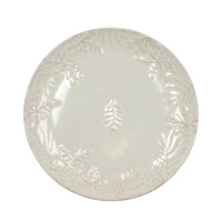 Soft Snowfall Shaped Tree Plate - Large