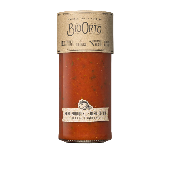 Bio Orto Organic Tomato Basil Sauce