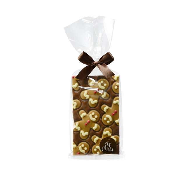 Holiday Chocolate Bar-Gingerbread Man, 150gm
