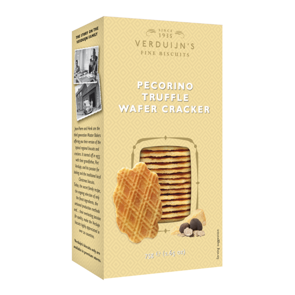 Wafers with Truffle and Pecorino, 75gm
