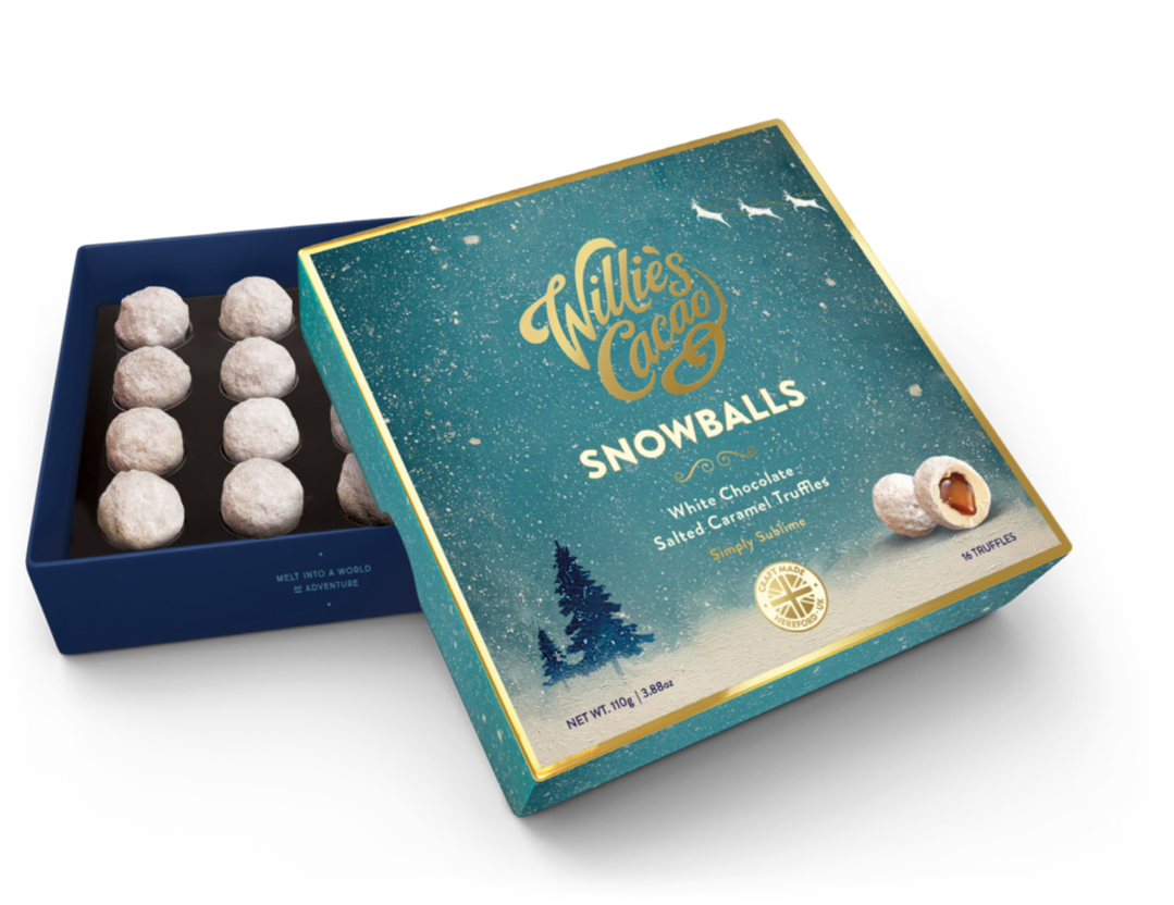 Willie's Cacao White Chocolate Salted Caramel Truffles