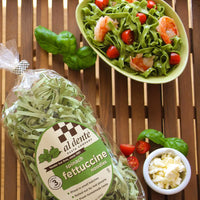 Al Dente Piccolo Pasta Spinach Fettucine