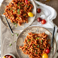 Gluten-Free Chickpea & Turmeric Pasta