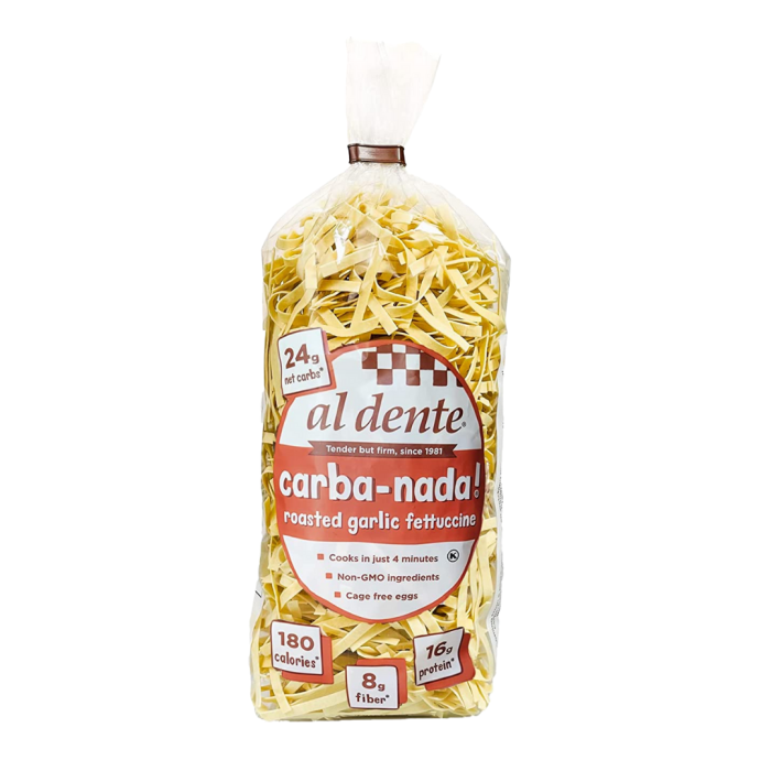 Carba-nada Roasted Garlic Fettucine
