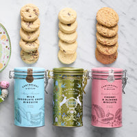 Cherry & Almond Biscuits Tin