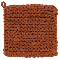 Knit Pot Holders, Assorted Colours