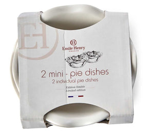 Emile Henry Mini Pie Dish, Set of 2
