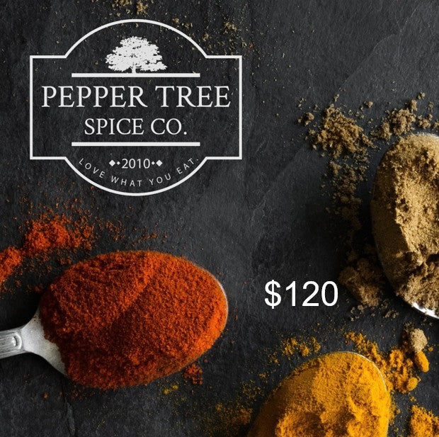 Pepper Tree Spice Gift Card