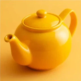 Teapot, Mustard Yellow