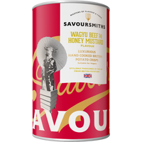 Wagyu Beef & Honey Mustard Potato crisps-VEGAN, 100g Tins