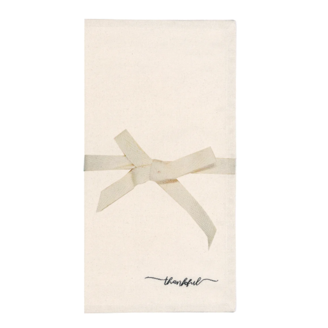 Thankful Napkin, Set Of 4