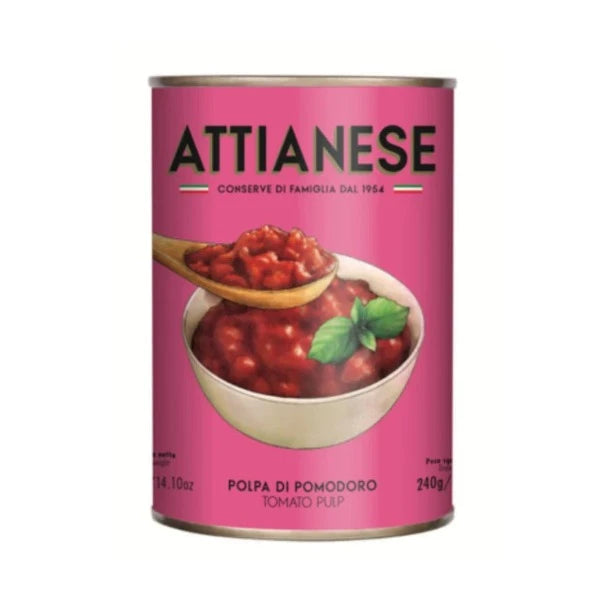 Attianese Diced Tomatoes, 400g