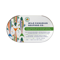Wild Herring w Cracked Pepper, 180g