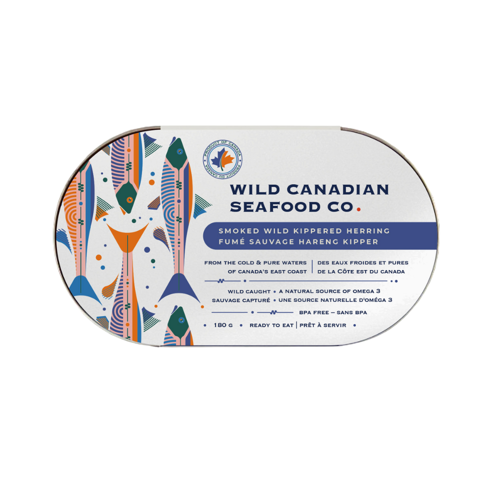 Smoked Wild Kippered Herring, 180g