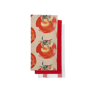 Tomato Kitchen Towel Set of 3