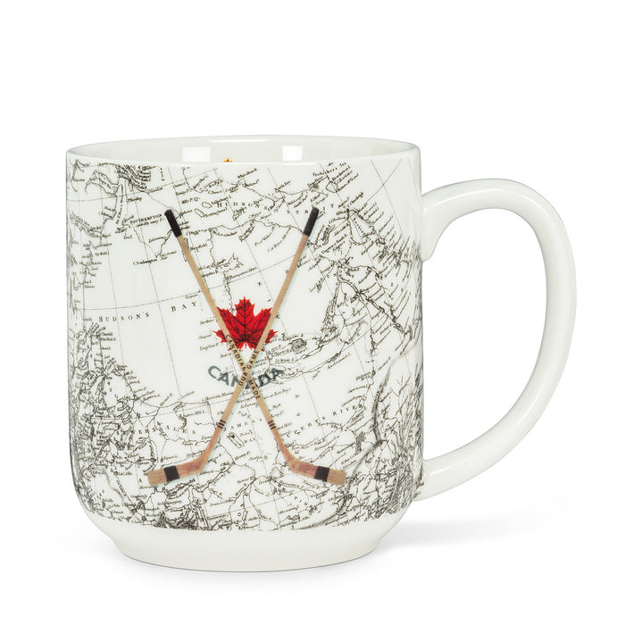 Hockey Sticks & Map Mug