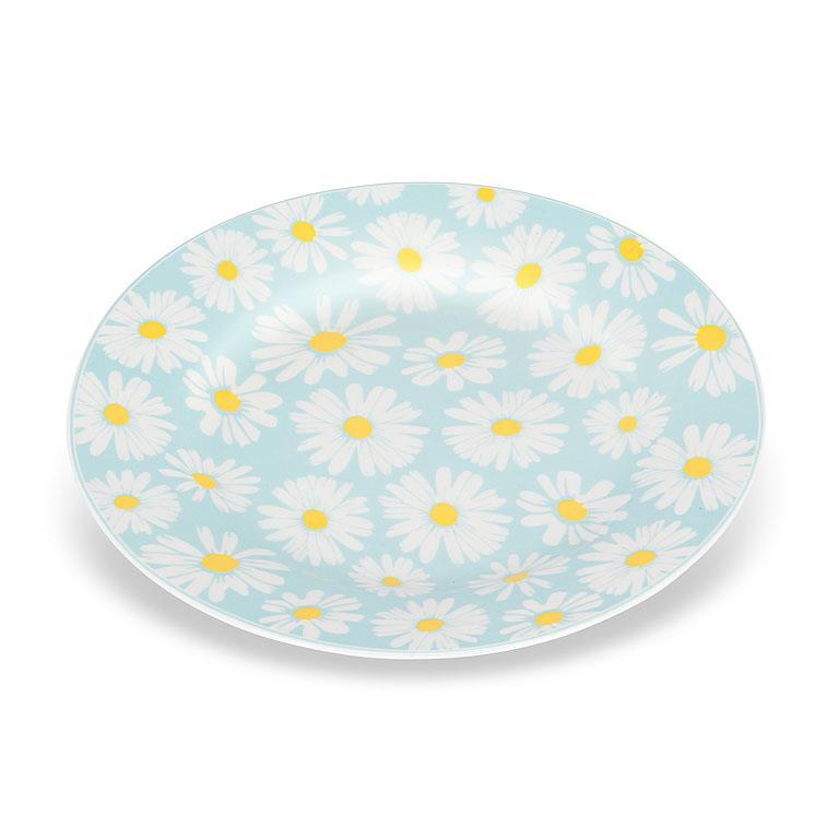 Shasta Daisy Small Plate, 8"D