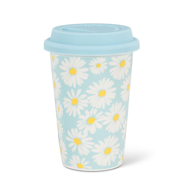 Shasta Daisy Travel Mug