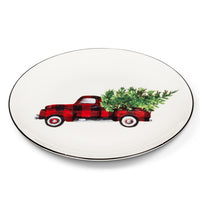 Buffalo Check Truck Small Plate