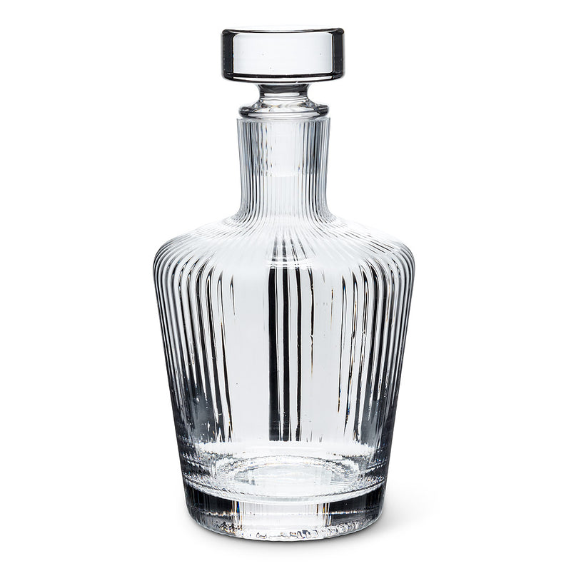 Optic Glass Decanter