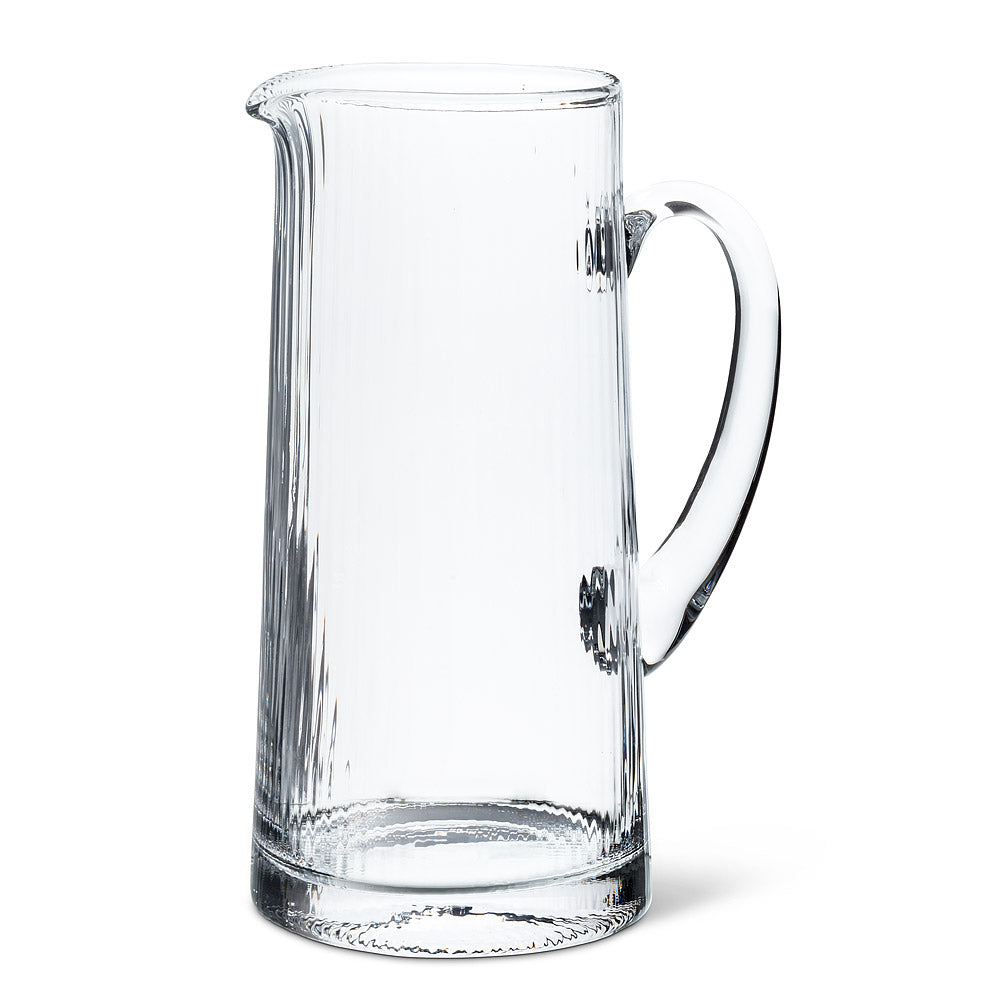 Optic Glass Pitcher