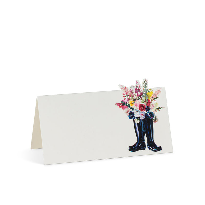 Boots Folded Placecards, 12 pk