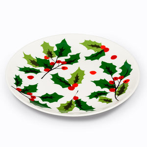 Allover Holly Small Plate