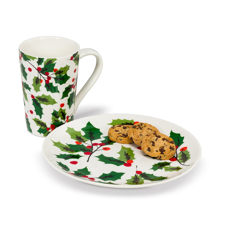 Allover Holly Small Plate