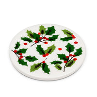 Allover Holly Coaster