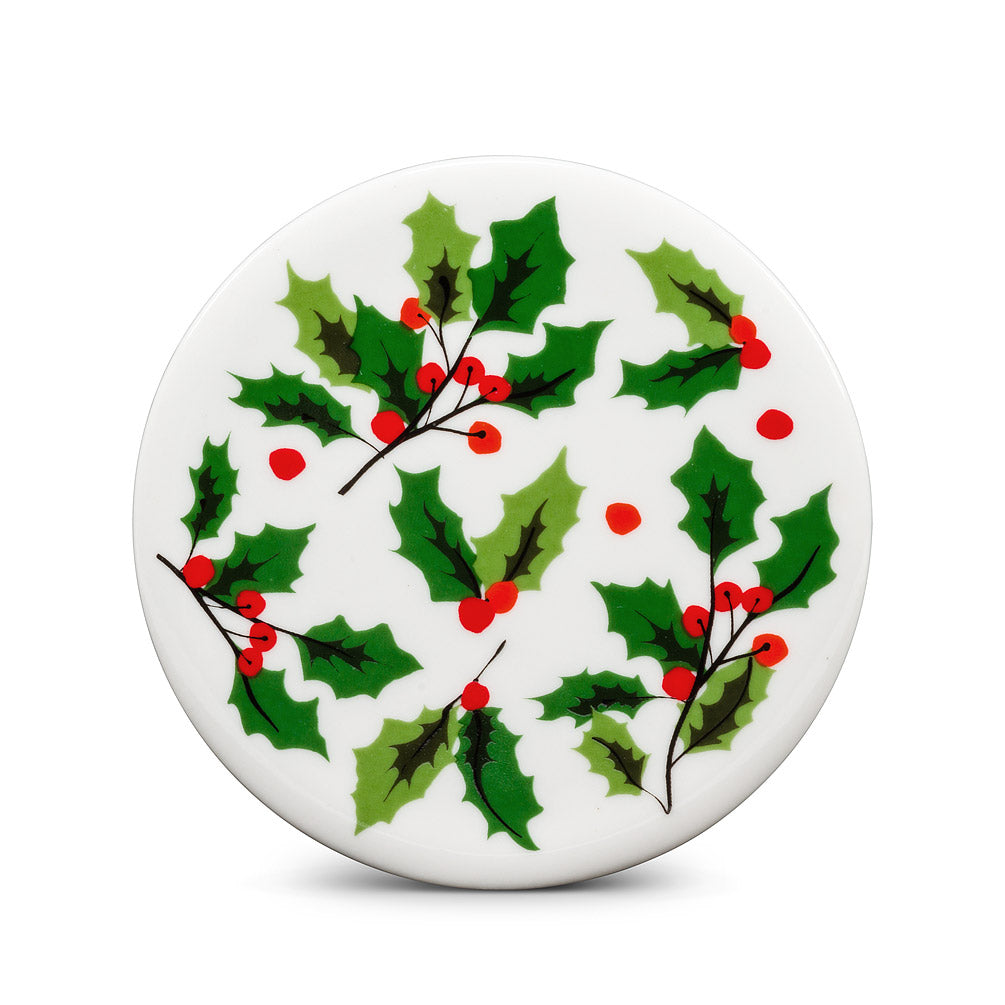 Allover Holly Coaster